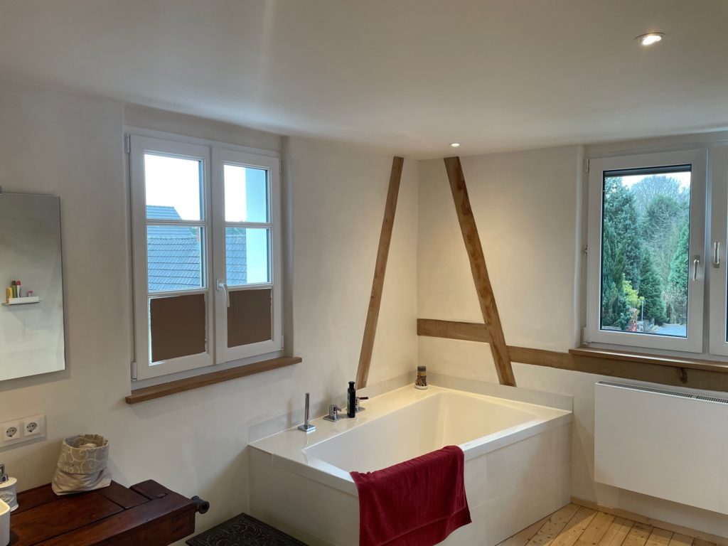 Altbau Badezimmer-Neugestaltung